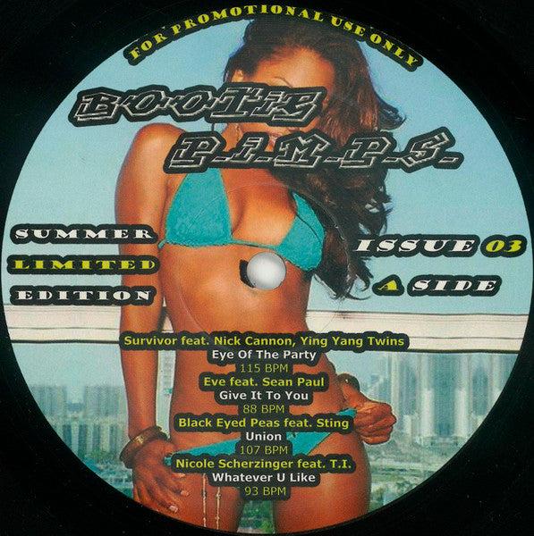 Various : Bootie P.I.M.P.S. Issue 03 (12", Ltd)