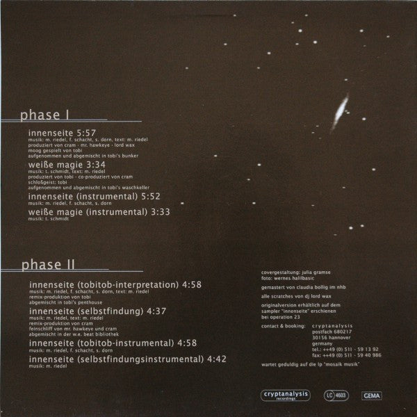 Cram : Innenseite (12")