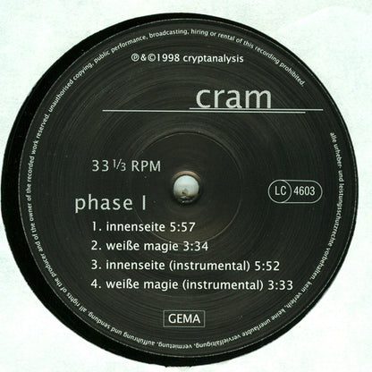 Cram : Innenseite (12")