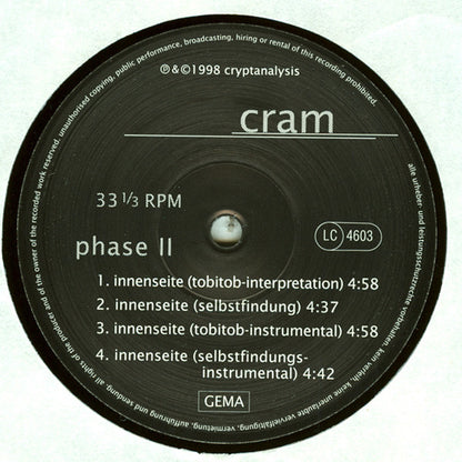 Cram : Innenseite (12")