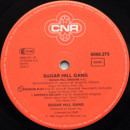 Sugarhill Gang : Sugarhill Gang (LP, Album)