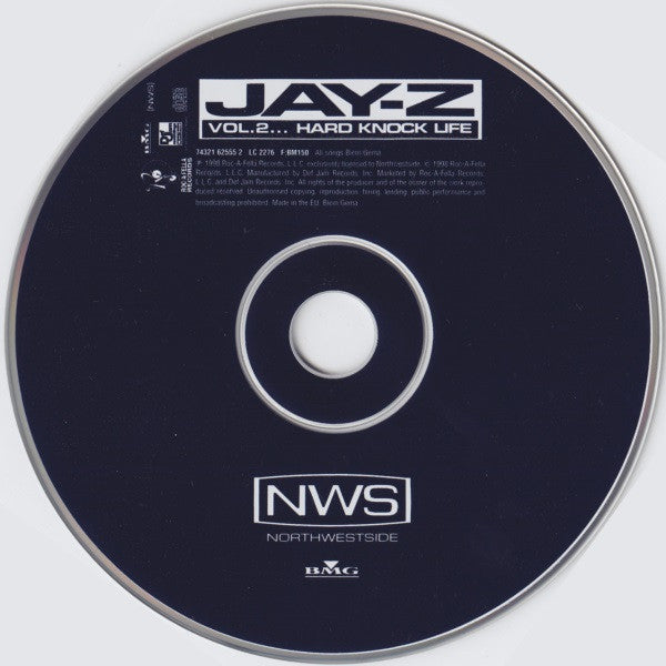 Jay-Z : Vol. 2... Hard Knock Life (CD, Album)