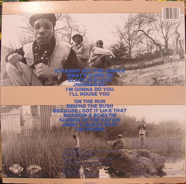 Jungle Brothers : Straight Out The Jungle (LP, Album, RE, Bla)