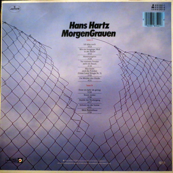 Hans Hartz : MorgenGrauen (LP, Album)