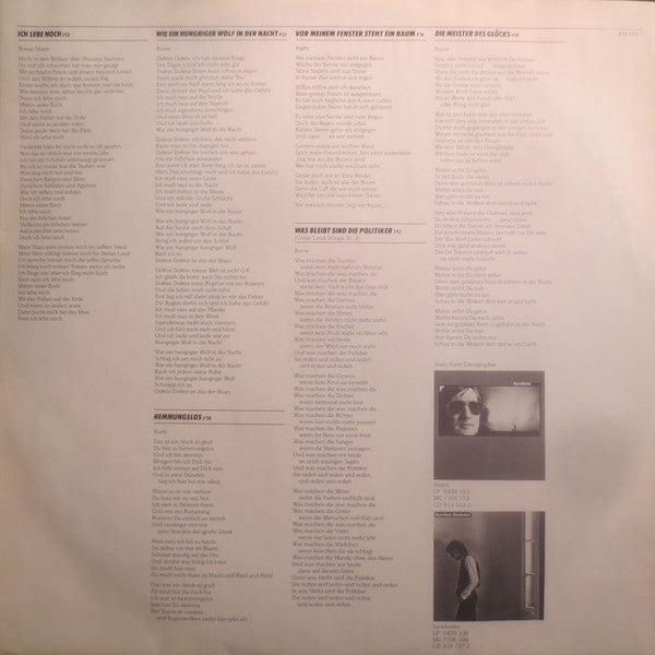 Hans Hartz : MorgenGrauen (LP, Album)