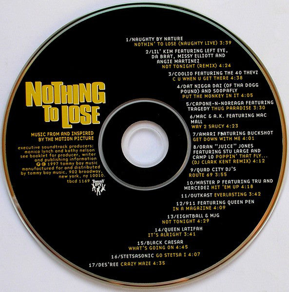 Various : Nothing To Lose - Music From And Inspired By The Motion Picture (CD, Comp)