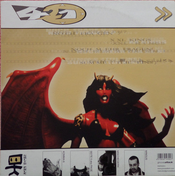 4 Zu 1 : Noch Fragen? / Xxl Kings / Noch Mehr Fragen! / Summe (Teil Eins) (12", Ltd)