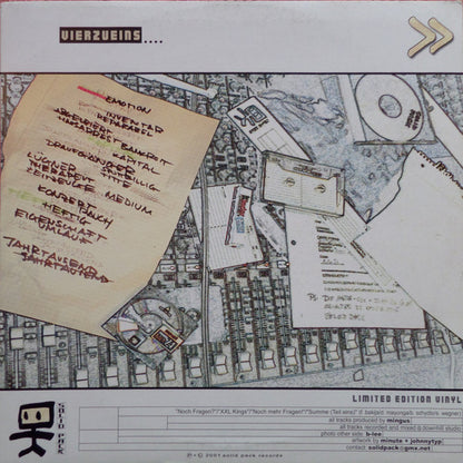 4 Zu 1 : Noch Fragen? / Xxl Kings / Noch Mehr Fragen! / Summe (Teil Eins) (12", Ltd)
