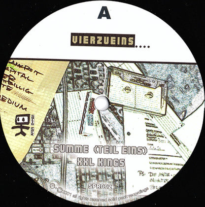 4 Zu 1 : Noch Fragen? / Xxl Kings / Noch Mehr Fragen! / Summe (Teil Eins) (12", Ltd)