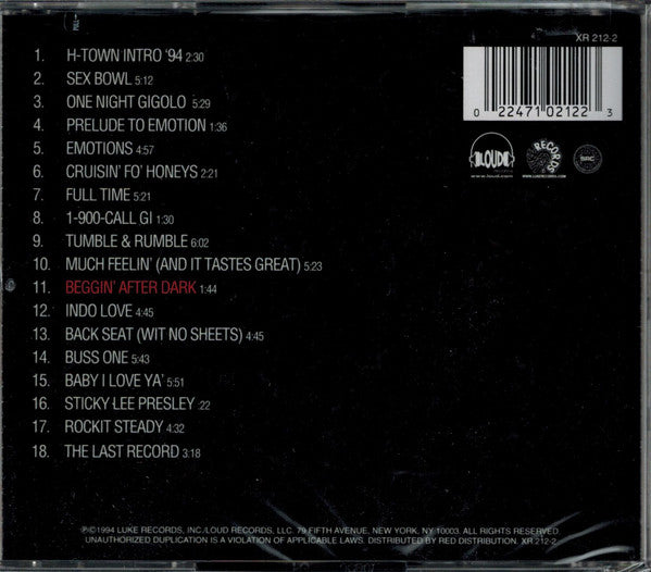 H-Town : Beggin' After Dark (CD, Album)