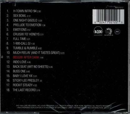 H-Town : Beggin' After Dark (CD, Album)