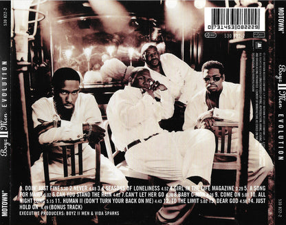 Boyz II Men : Evolution (CD, Album, Ltd)