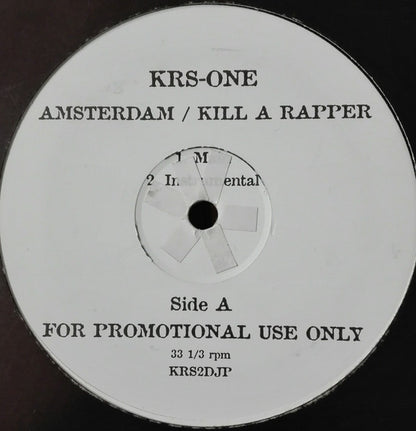 KRS-One / Marley Marl / Fat Joe : Amsterdam / Kill A Rapper / My Conscience (12", Unofficial)