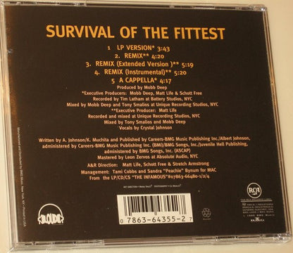 Mobb Deep : Survival Of The Fittest (CD, Maxi)