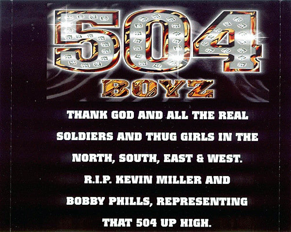 Master P Presents 504 Boyz : Goodfellas (CD, Album)