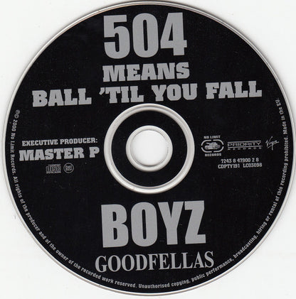 Master P Presents 504 Boyz : Goodfellas (CD, Album)