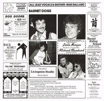 Russ Ballard : Barnet Dogs (LP, Album)