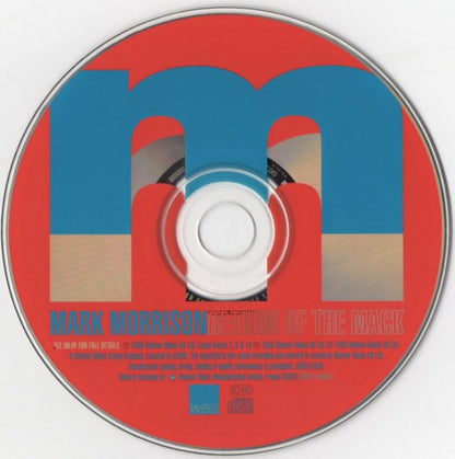 Mark Morrison : Return Of The Mack (CD, Album)