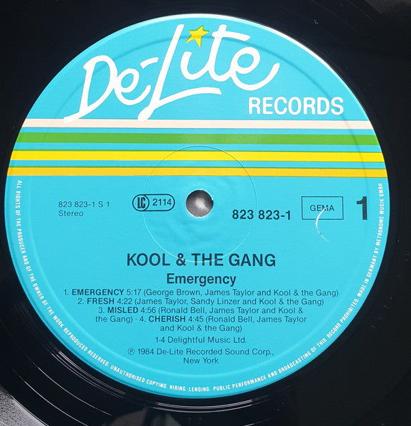 Kool & The Gang : Emergency (LP, Album)