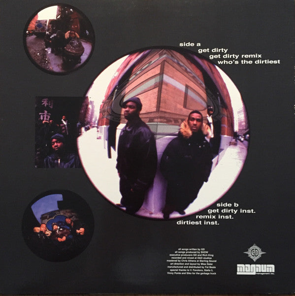 Ghetto Dwellas* : Get Dirty (12")