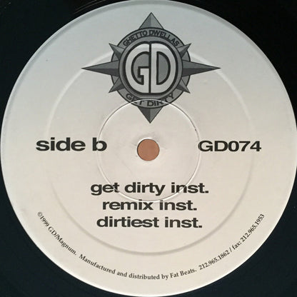 Ghetto Dwellas* : Get Dirty (12")