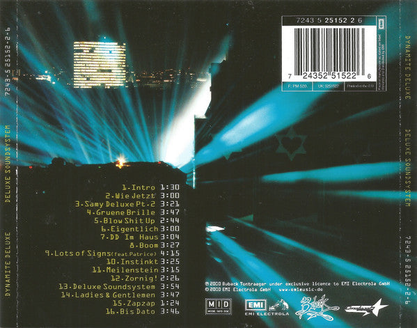 Dynamite Deluxe : Deluxe Soundsystem (CD, Album, RP)