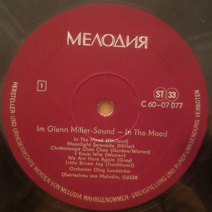 Oleg Lundstrem Orchestra : In The Mood: Glenn Miller-Sound (LP)