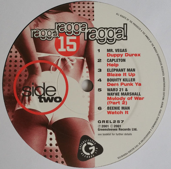 Various : Ragga Ragga Ragga! 15 (LP, Comp)