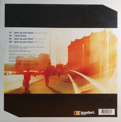 Korsakow Feat. Louie Austen : Open Up Your Heart (12", Maxi)