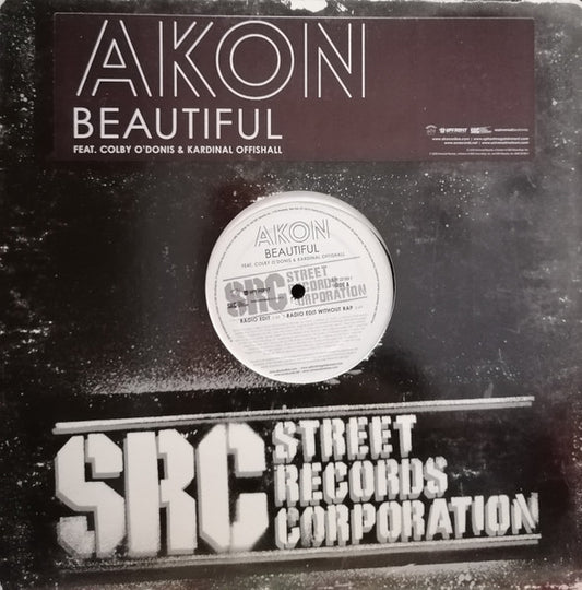 Akon : Beautiful (12")