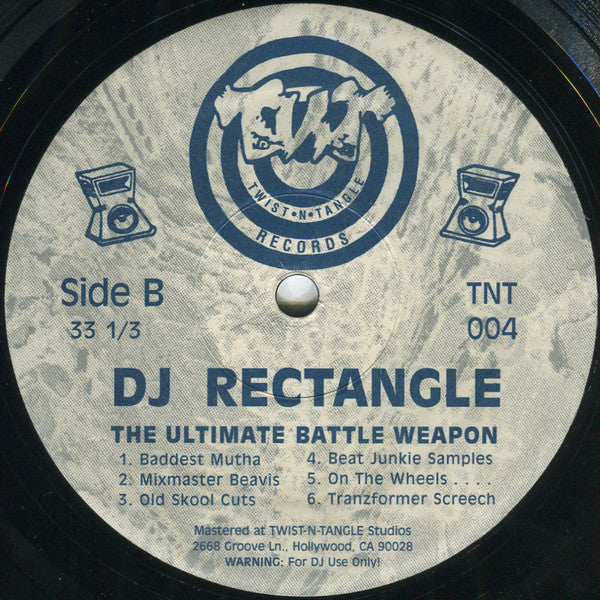 DJ Rectangle : The Ultimate Battle Weapon (LP)