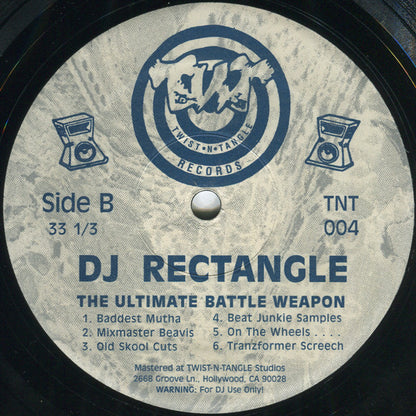 DJ Rectangle : The Ultimate Battle Weapon (LP)