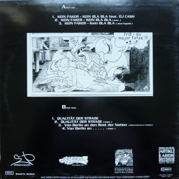 Der Harte Kern : Kein Faker / Qualität Der Straße (12")