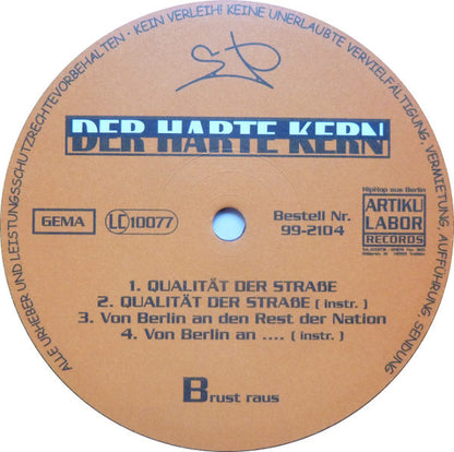 Der Harte Kern : Kein Faker / Qualität Der Straße (12")
