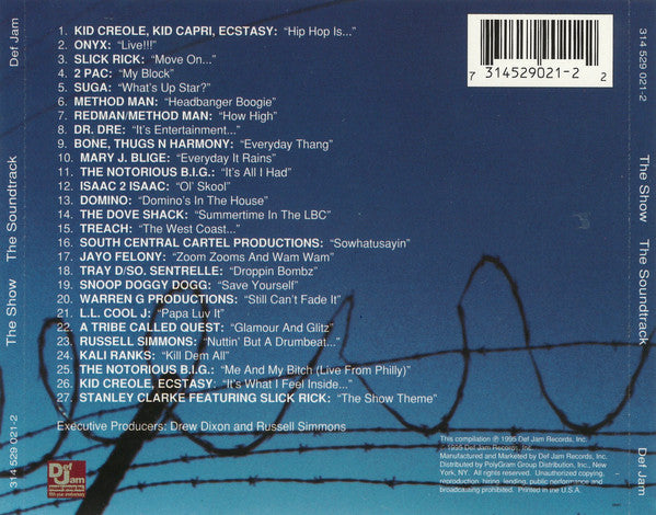 Various : The Show (The Soundtrack) (CD, Album, Comp)