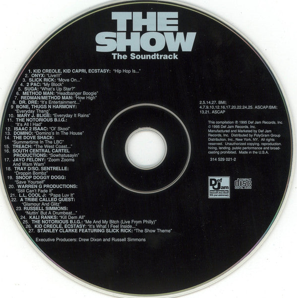 Various : The Show (The Soundtrack) (CD, Album, Comp)