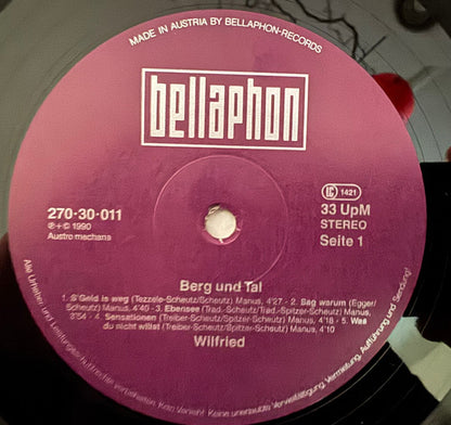 Wilfried : Berg Und Tal (LP, Album)