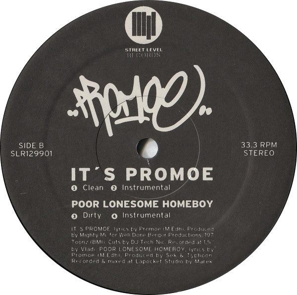 Promoe : Off The Record (12")