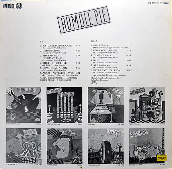 Humble Pie : Humble Pie (LP, Comp)