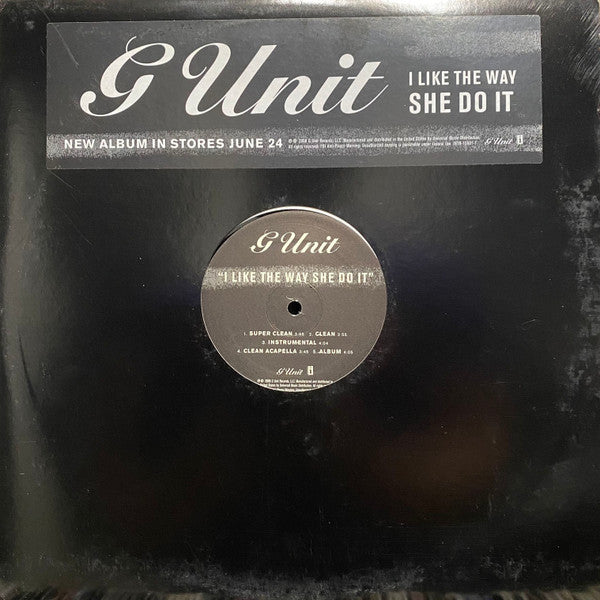 G-Unit : I Like The Way She Do It (12", Single)