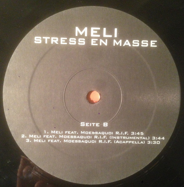 Meli : Stress En Masse (12")