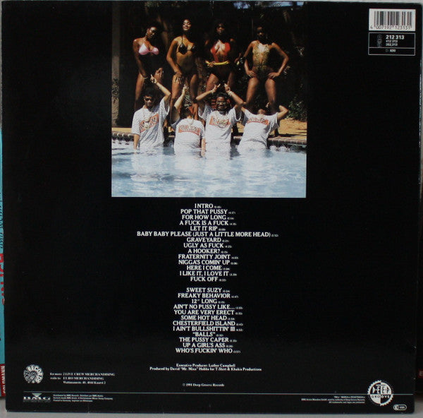 The 2 Live Crew : Sports Weekend (As Nasty As They Wanna Be Part II) (LP, Album)