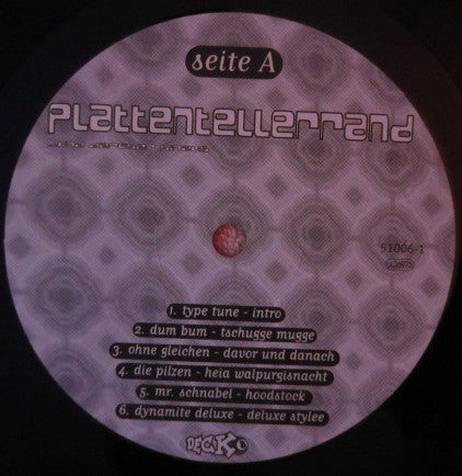 Various : Plattentellerrand (2xLP, Comp)