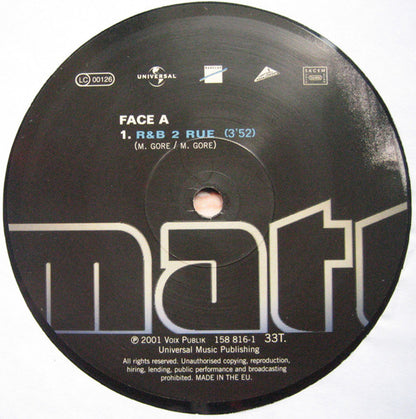 Matt (5) : R&B 2 Rue (12")