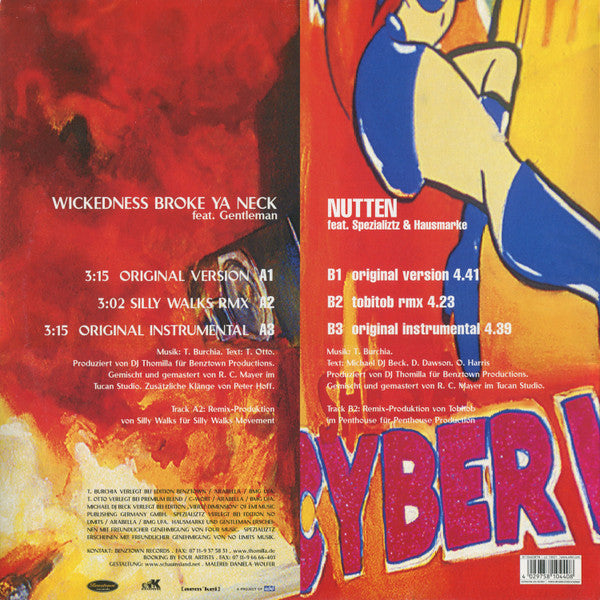 Thomilla : Wickedness Broke Ya Neck / Nutten (12")