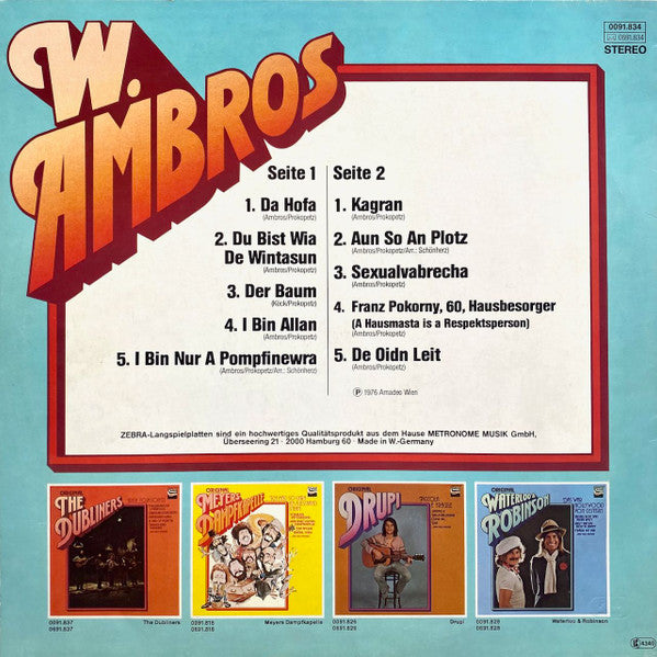 Wolfgang Ambros : I Bin, Du Bist, Wir Sind (LP, Album, Comp)