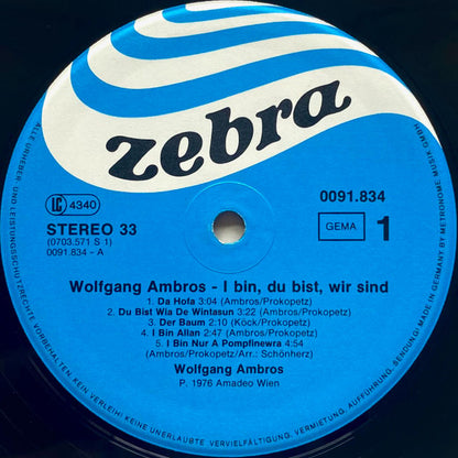 Wolfgang Ambros : I Bin, Du Bist, Wir Sind (LP, Album, Comp)