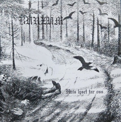 Burzum : Hvis Lyset Tar Oss (LP, Album, RE, Unofficial, Whi)