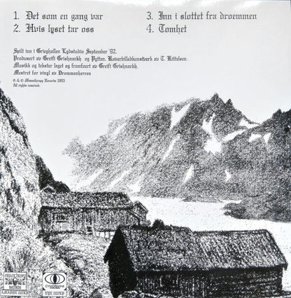 Burzum : Hvis Lyset Tar Oss (LP, Album, RE, Unofficial, Whi)
