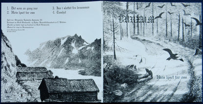 Burzum : Hvis Lyset Tar Oss (LP, Album, RE, Unofficial, Whi)